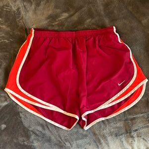 Red Nike Dryfit Short